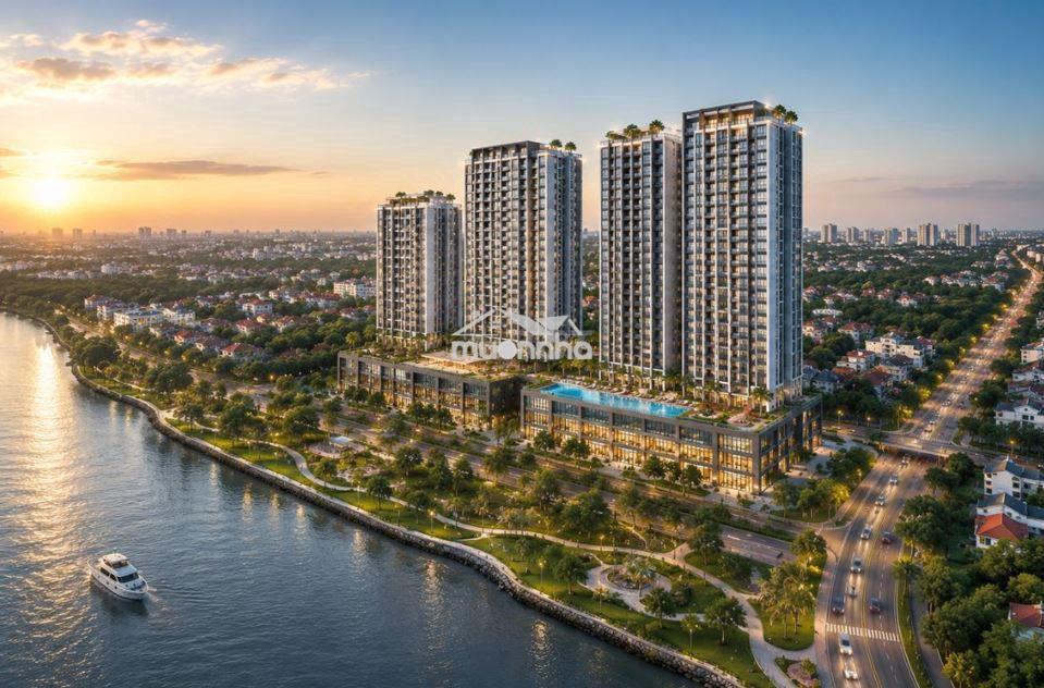 Căn hộ ven sông sài gòn gần cầu bình lợi - vạn phúc city chỉ 5-10p. - 2