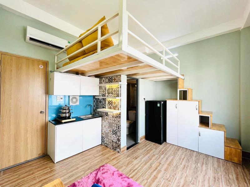 Duplex full nội thất ngay hàng xanh, đh gtvt, hutech chỉ 5tr - 2