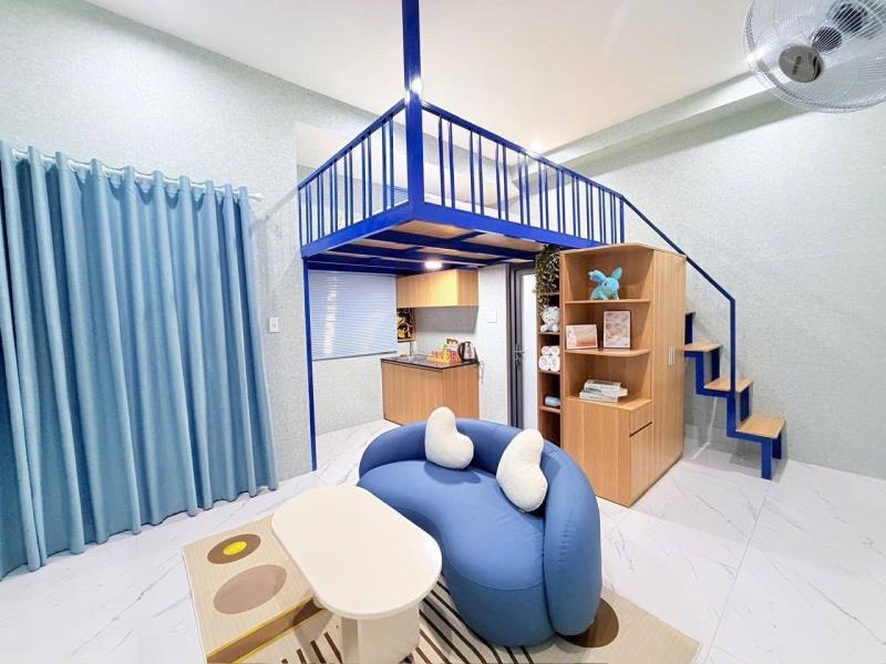 🏡Cho thuê căn hộ có gác - ban công cực xinh xắn có ban công bình thạnh - 3