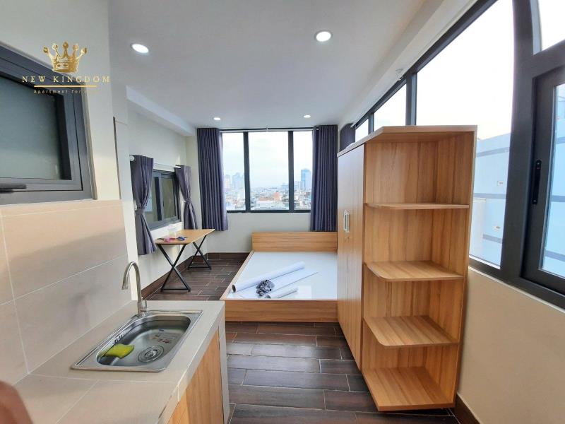 Cho thuê studio ung văn khiêm – cửa sổ thoáng – cách đh giao thông vận tải chỉ 300m 