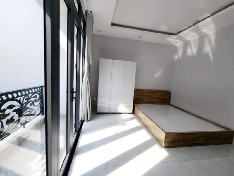 Cho thuê studio ban công 30m2 ngay chợ bà chiểu - trường đại học văn lang - học viện cán bộ tphcm - 4