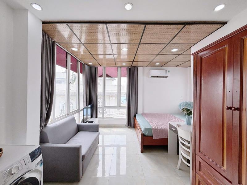 Căn hộ bancon full nội thất tại lê văn sỹ gần co.opmart nhiêu lộc, đh kinh tế ueh, đh kiến trúc, đh mở tp.hcm  - 2