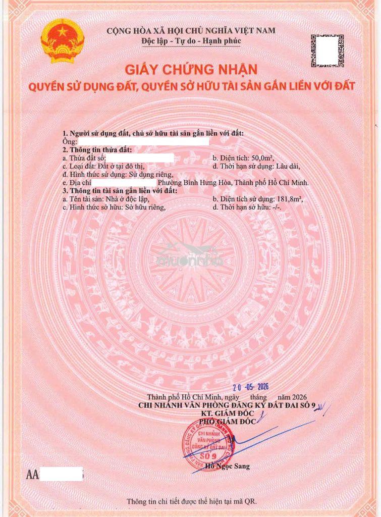 Bán nhà hẻm nhựa 7m lê trọng tấn, dt 5mx10m, xây 3.5 tấm mới - 2
