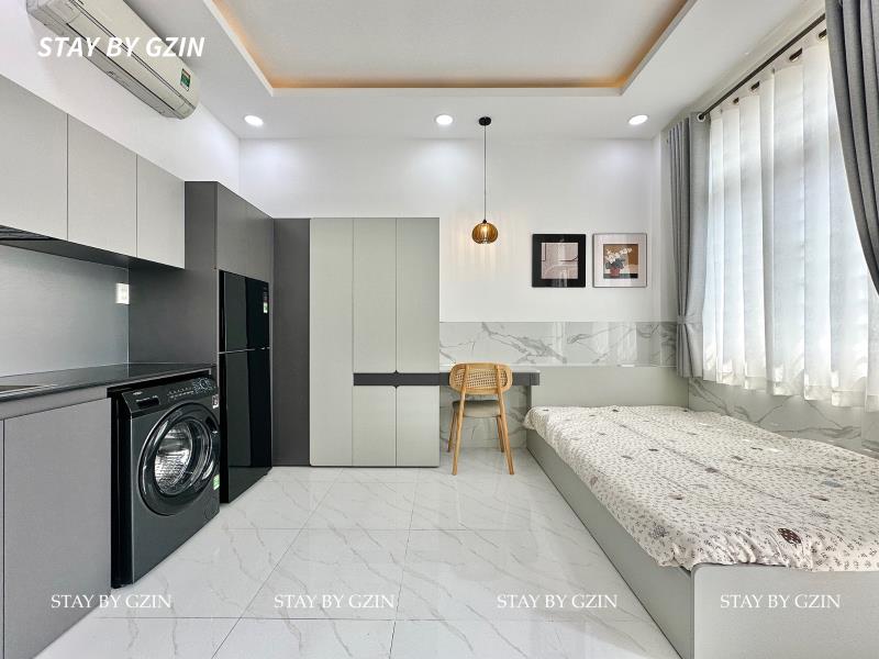 ♟️ Khai trương căn hộ mới 100%/ có giặt riêng - máy lọc nước/ ngay etown cộng hoà - 2