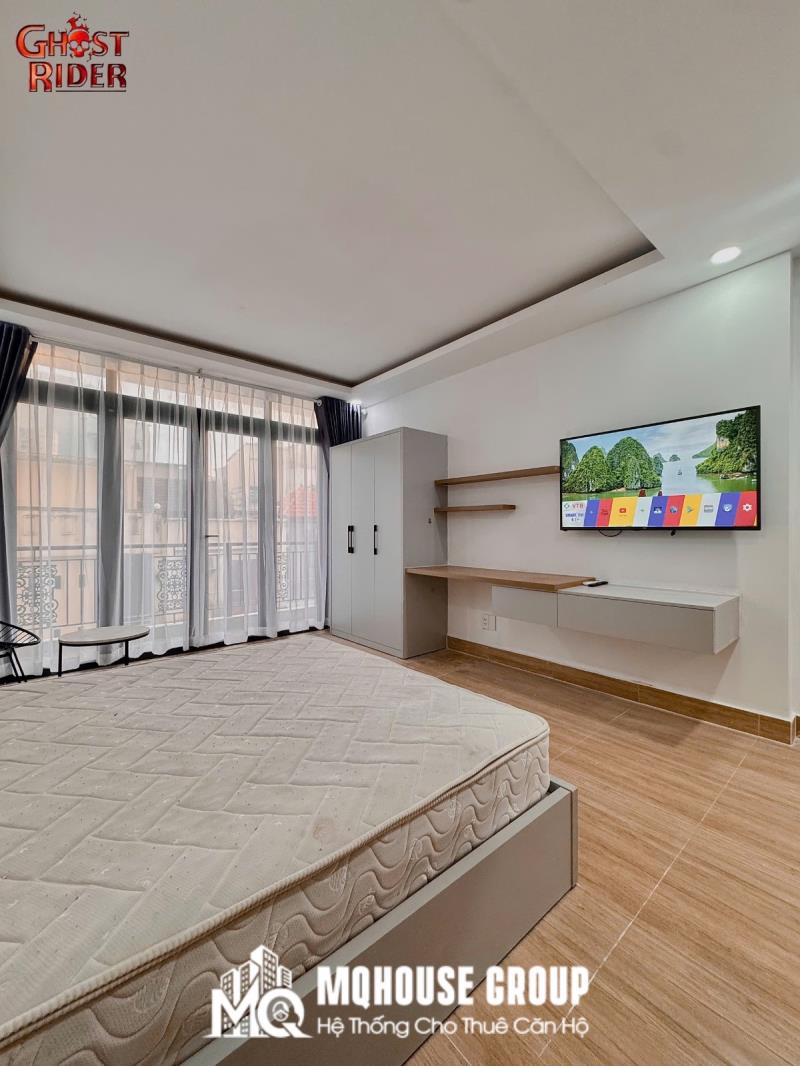 Cho thuê studio ban công 40m2 new 100% ngay cầu thị nghè - ngã tư hàng xanh - thảo cầm viên sg - 2