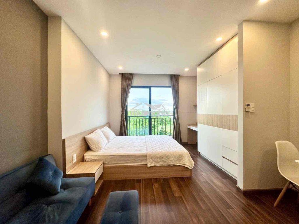 Căn hộ studio bancol view thiên nhiên 40m2 full nội thất tại hoà bình - 4