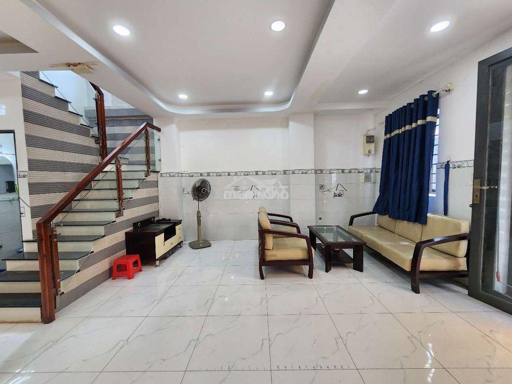Nhà diện tích khủng 5m22 x 14m hẻm 5m chính chủ âu dươnglân - 4