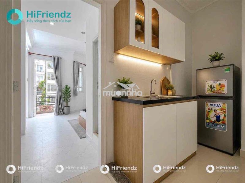 1pn ban công tách bếp 40m2 full nội thất ngay trung tâm q1