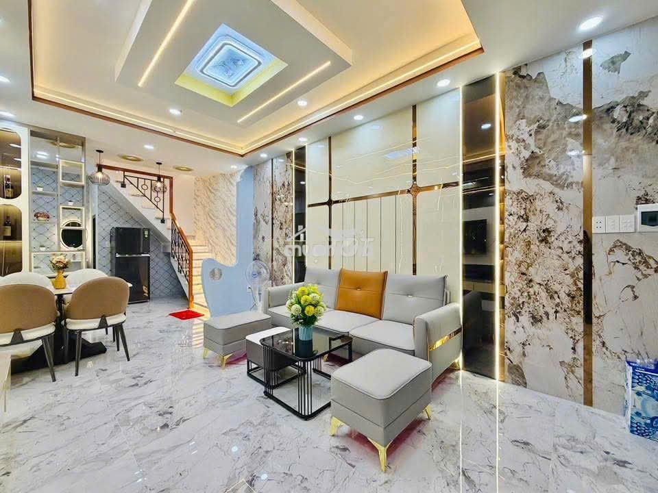 Nhà hxh cx phú lâm a, 44 m2 3 tầng btct, 3 pn 2wc, khu an ninh cao. - 2