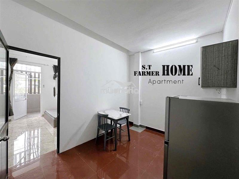 Căn hộ 1pn - tách bếp - full nội thất - ban công rộng - mây giặt riêng