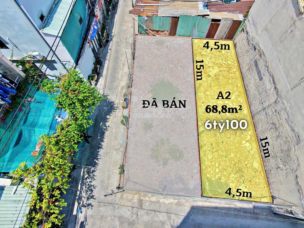 Giảm 500tr bán lô đất khu bên sông hiệp bình chánh dt68.8m² (4,5x15m) - 3