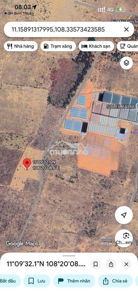 Đất thị trấn lương sơn bắc bình bình thuận 21483 m2 giá 1,8 tỉ - 2