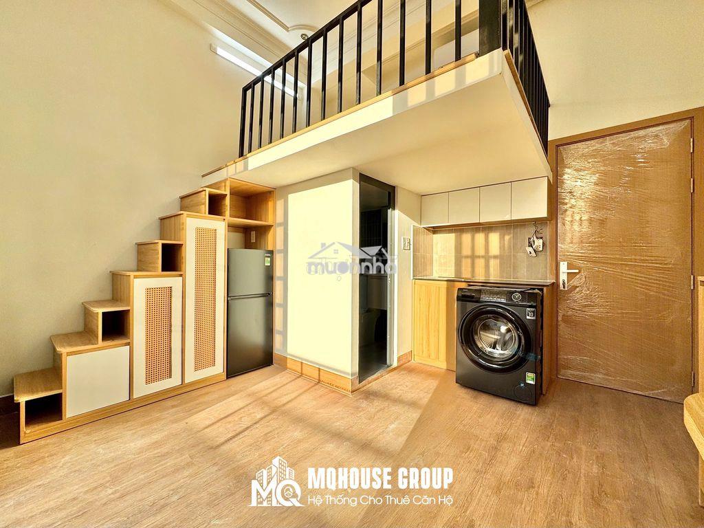 Gác cao 1m7 mới 100% nội thất tone gỗ cực đẹp ngay hvhk cs2 - etown - 2