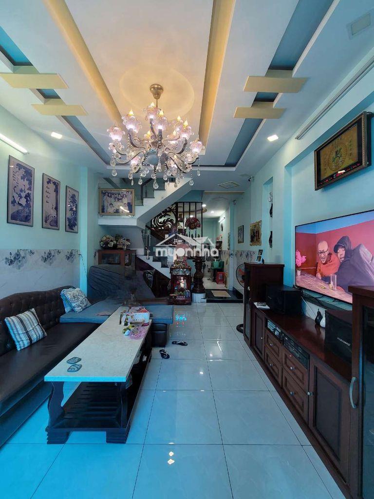 Nhà 4tầng cách đường xe tải 15m . shr. hc đầy đủ sát khu dc an sương