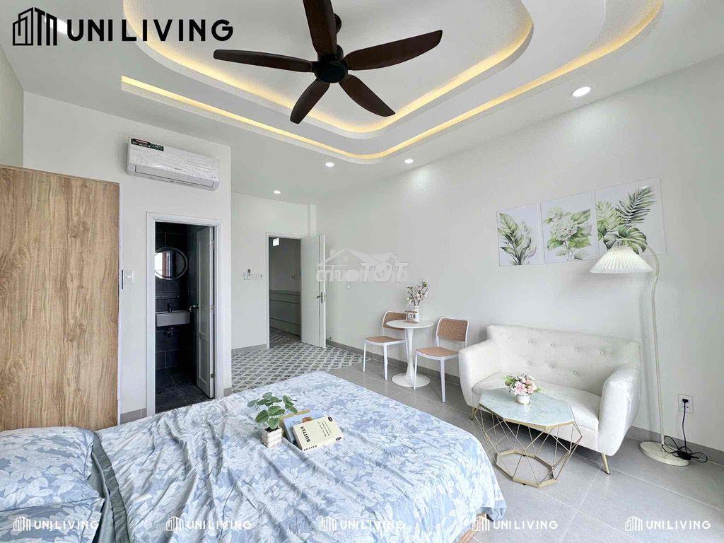 Khai trương căn hộ full nội thất ban công ngay phạm văn đồng - 3