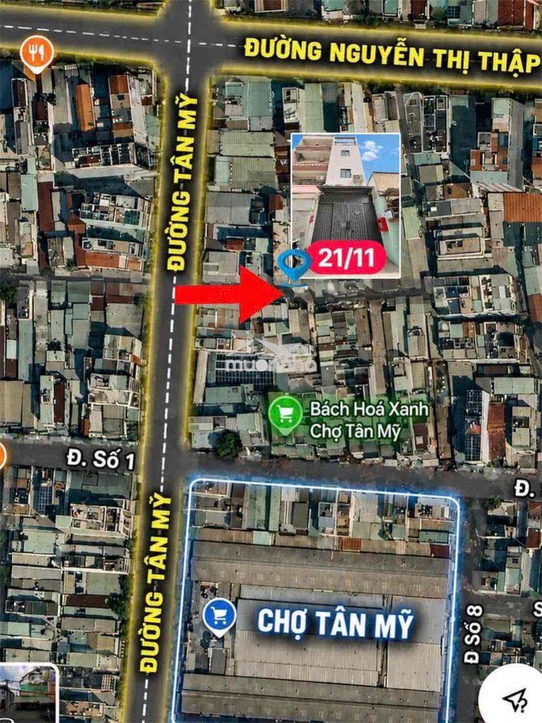 Bán chdv cho thuê được 26tr/ tháng- chợ tân mỹ q7
