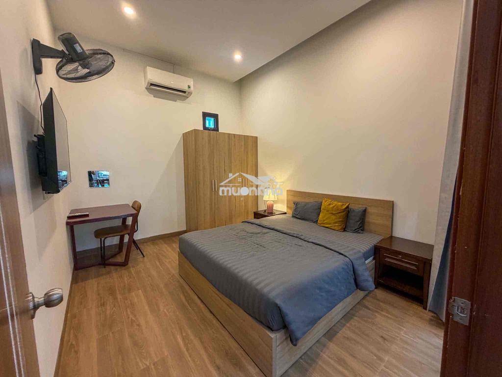 Cho thuê nhà 3 tầng mới khu nam việt á view công viên - 4
