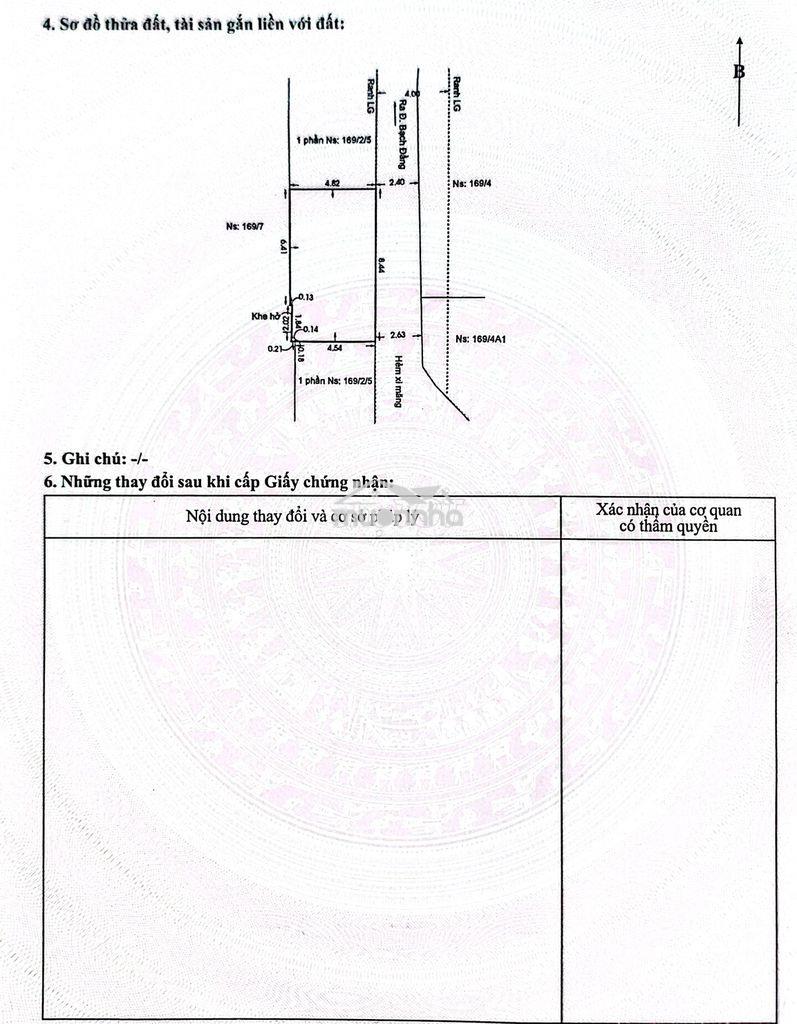Bán nhà hẻm nhựa 181 bạch đằng, p. gia định (p15, bình thạnh cũ)