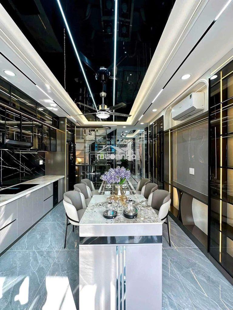 Nhà phố 4,3m x 20m. 5 tầng thang máy mặt tiền đ. trung mỹ tây 01 - 3