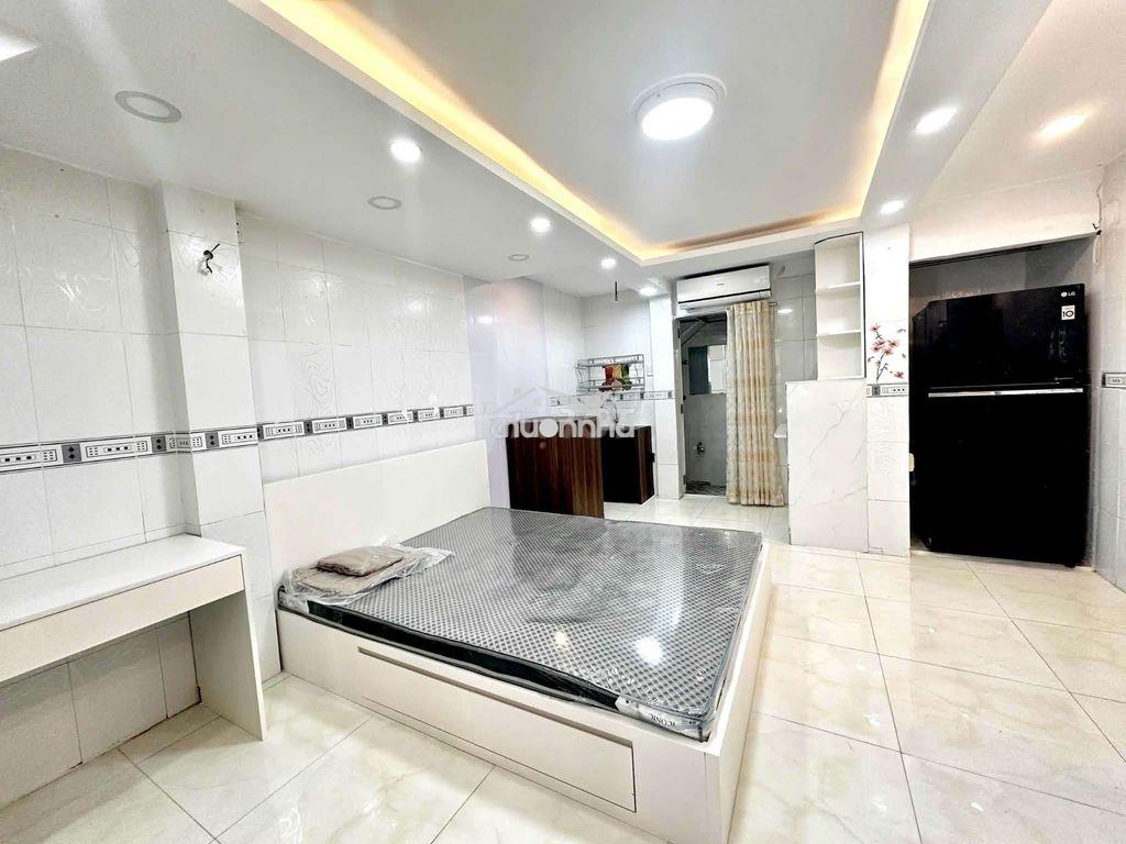 Cho thuê nhà full nội thất trệt lầu hxh 2pn 2wc xvnt - 2