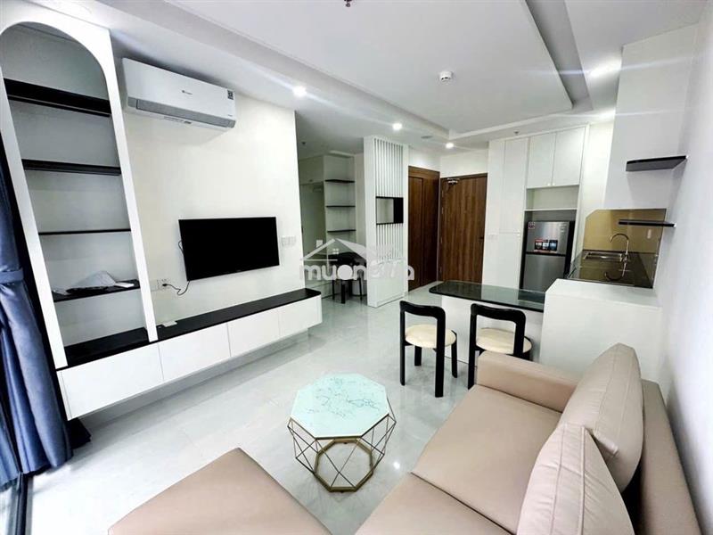 Cho thuê lầu dài 1pn nội thất cao cấp, giá 7tr tại a&t sky garden