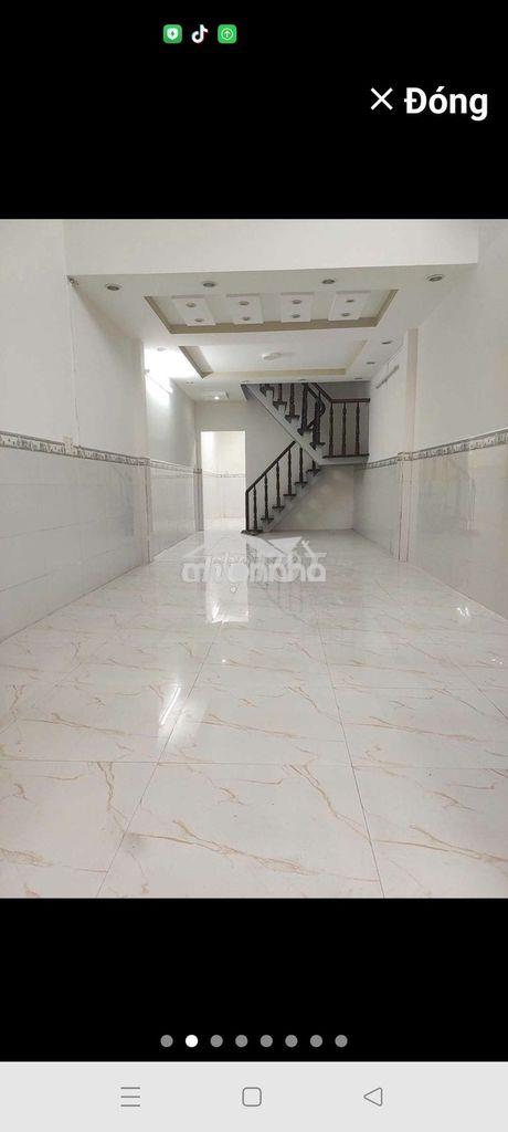 Nhà mới 1 trệt lửng 3,5x18m 2 phòng hẻm 576 đoàn văn bơ