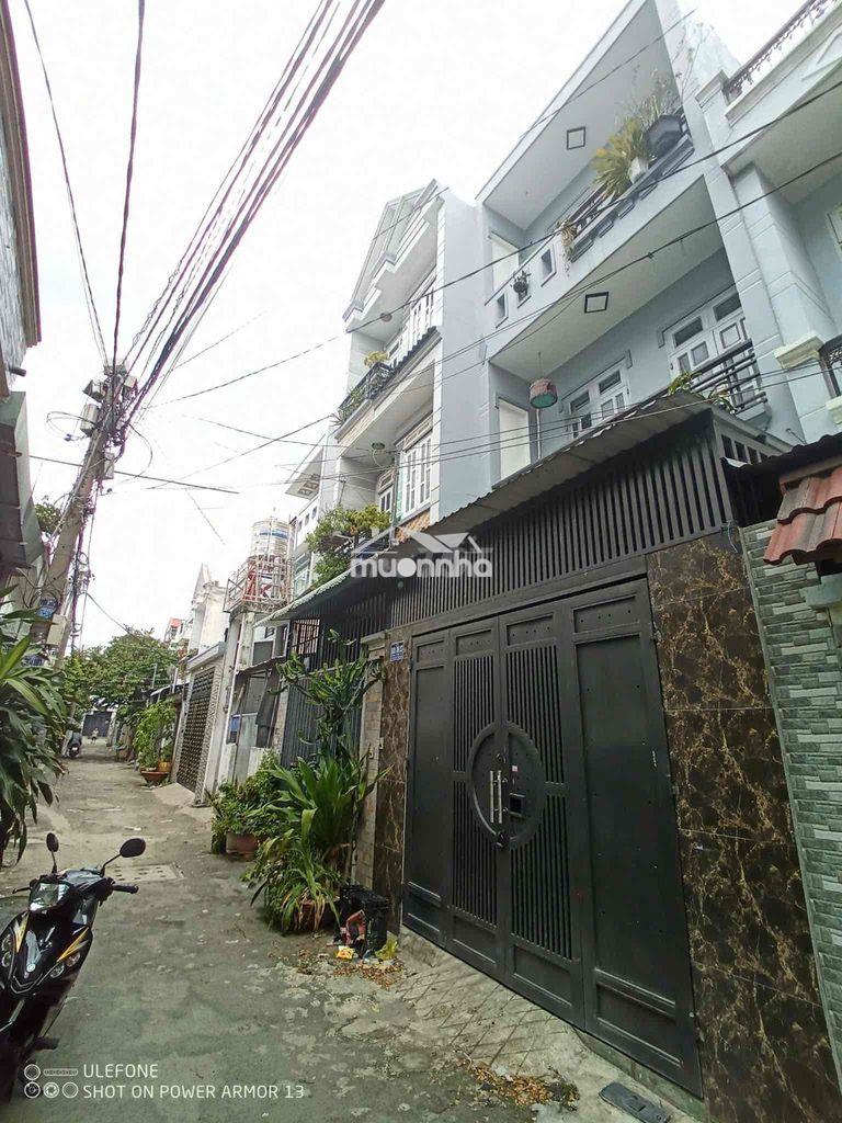 Cho thuê nhà gần cầu vượt tân thới hiệp q12 2lầu 180m 4pn 3wc 9,5tr hx