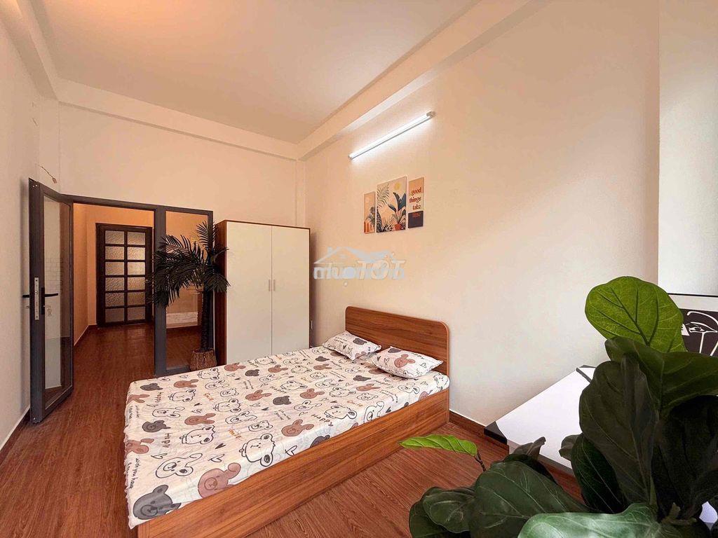 1pn + 1pk ban công rộng 40m2 đi bộ qua ueh gần vạn hạnh mall huflit - 4