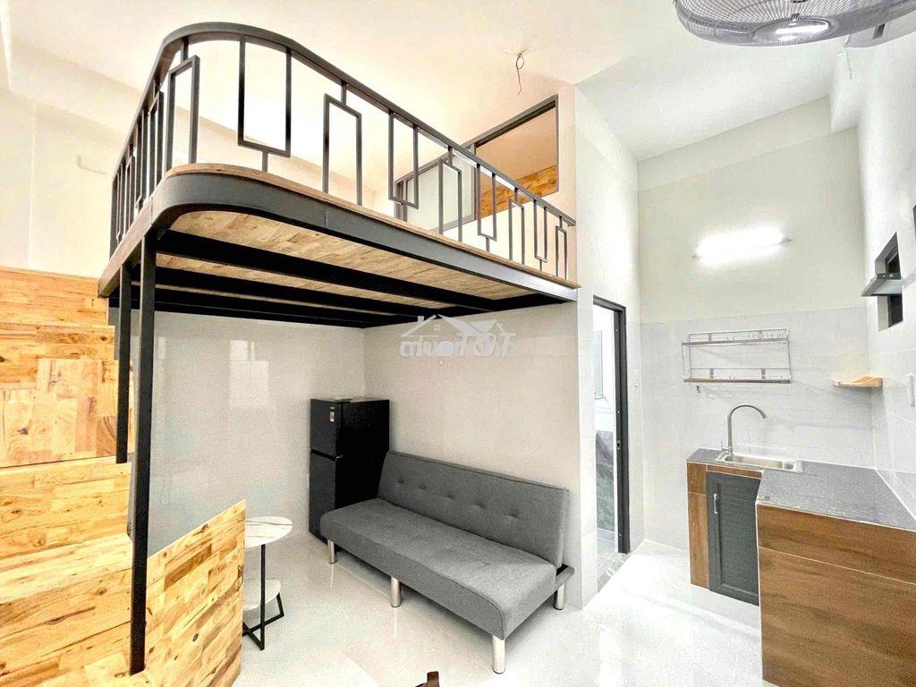 Hình thật giá thật - phòng gác mới xây full nội thất gần ufm, kcx q7 - 3