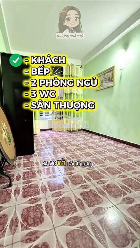 Bán nhà 4 tầng khu vip quận 3, hẻm 4m - 5.98 tỷ - 2