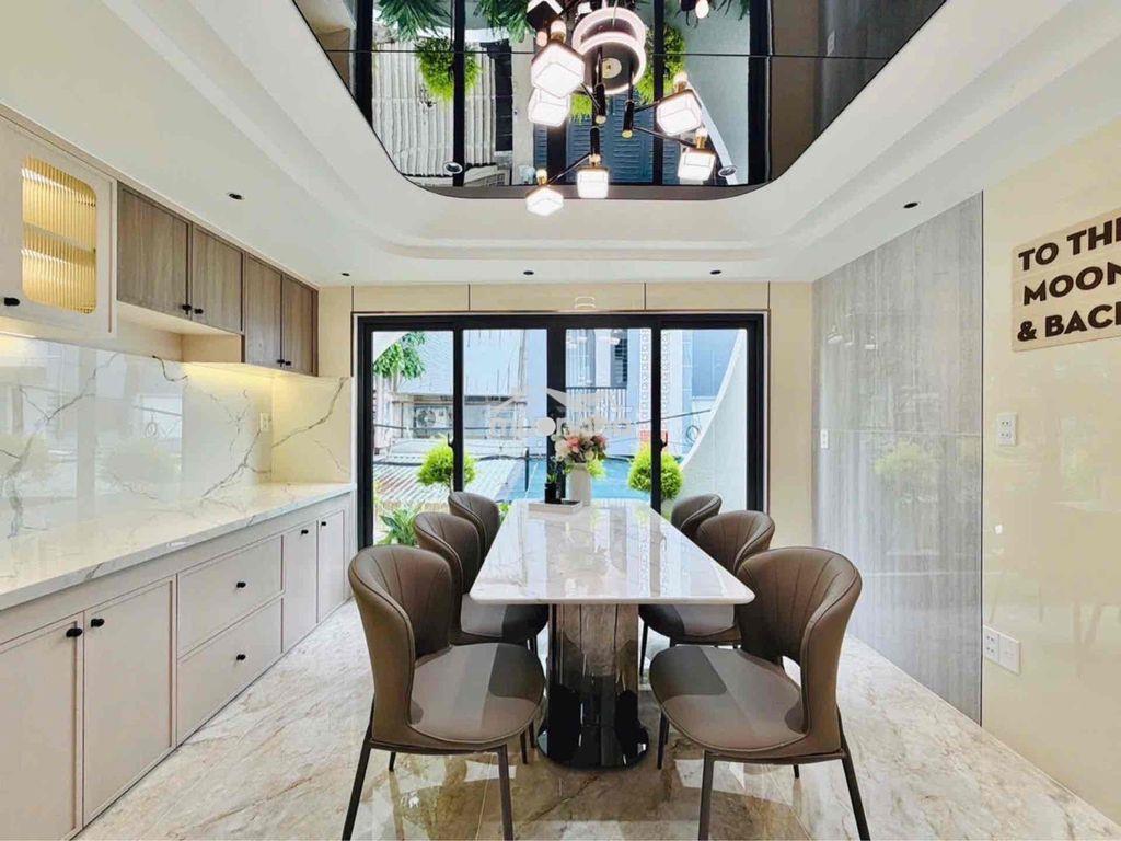 Nhà mới quang trung  - xe hơi vào tận nhà  —  50m2 -  5tầng - 4