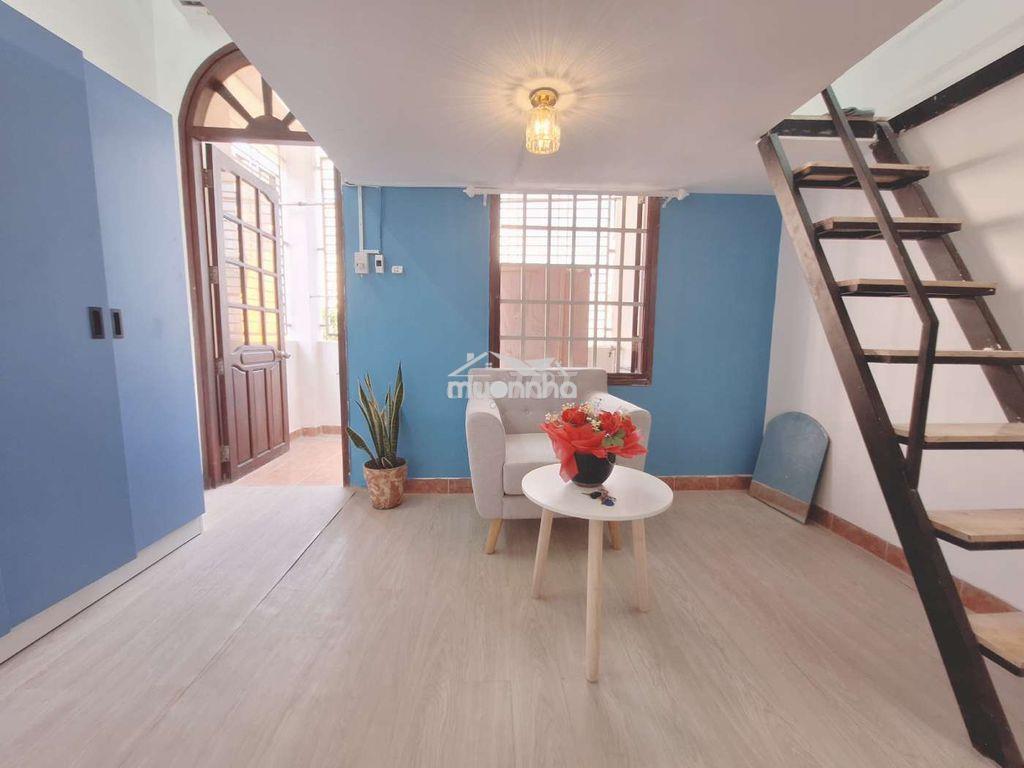 Cho thuê phòng gác duplex 35m2 6.5tr full nội thất thất cmt8 tân bình  - 2