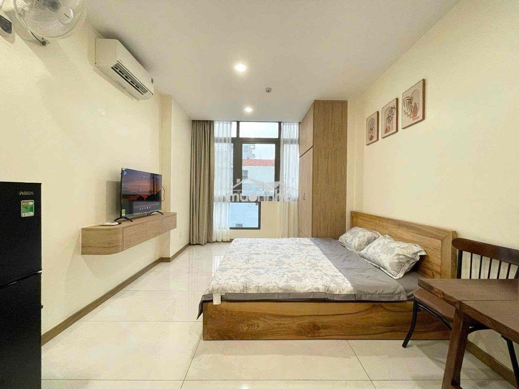 Studio cửa sổ trời full nội thất 38m2 trục lý chính thắng quận 3 - 4