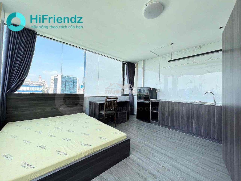 Studio tràn ngập ánh sáng, 2 cửa sổ siêu lớn, view landmark - 4