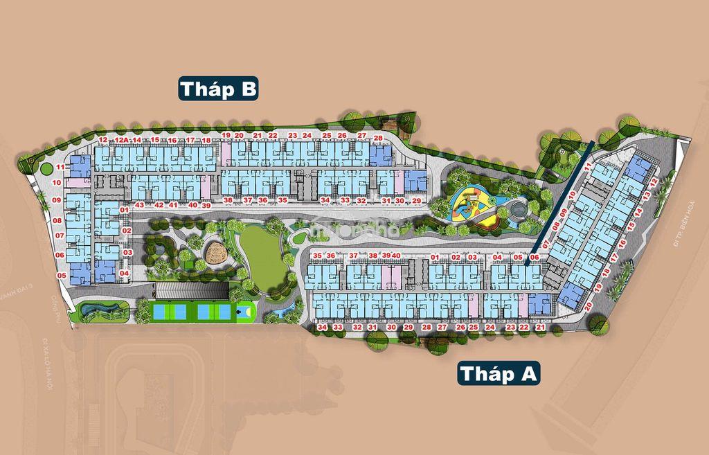 Căn hộ the gió riverside an gia,căn hộ studio, 2pn, 2pn+, shophouse - 3