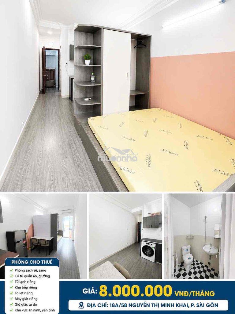 Trống sẵn căn studio cửa sổ trời thoáng trung tâm q1 - thảo cầm viên - 2