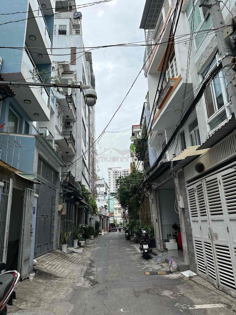 Bán gấp nhà:6(nở hậu:6,2)x15,1lầu,4pn hẻm 502(5m),huỳnh tấn phát,q7 - 2