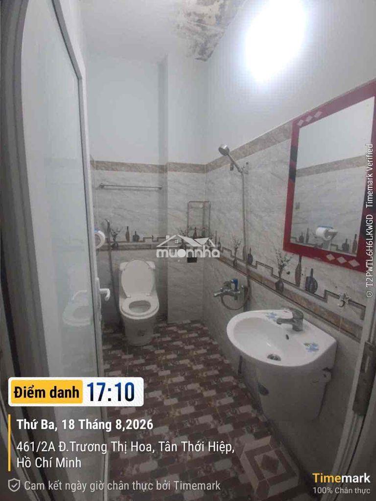 Cho thuê phòng trọ full nội thất, trương thị hoa, gần bệnh viện q12 - Ảnh 3