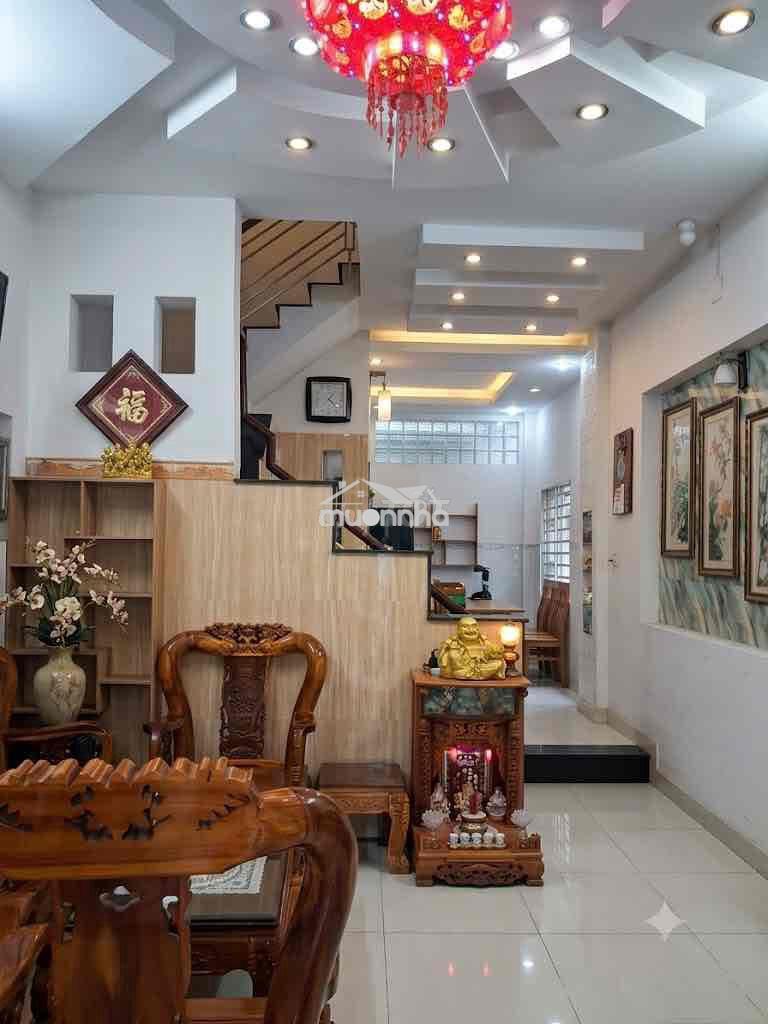 Nhà 3 tầng đúc - 4x12 - tô hiệu - góc 2 mặt hẻm thoáng - 3
