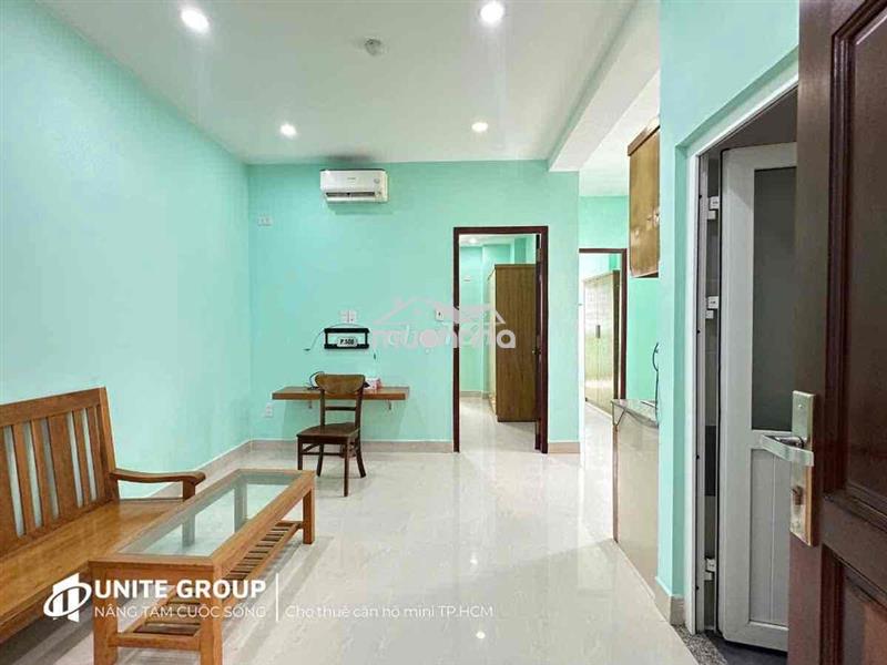 Cho thuê căn 2pn1wc rộng cửa sổ trời thang máy full nt ở cmt8 quận 10