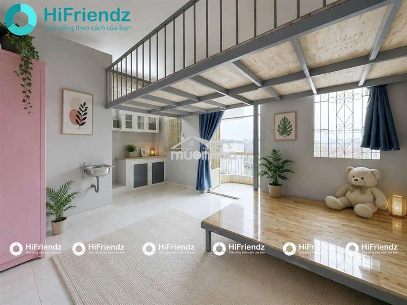 Duplex ban công 2 không gian ngủ 5tr3 đi bộ hutech uth full nội thất