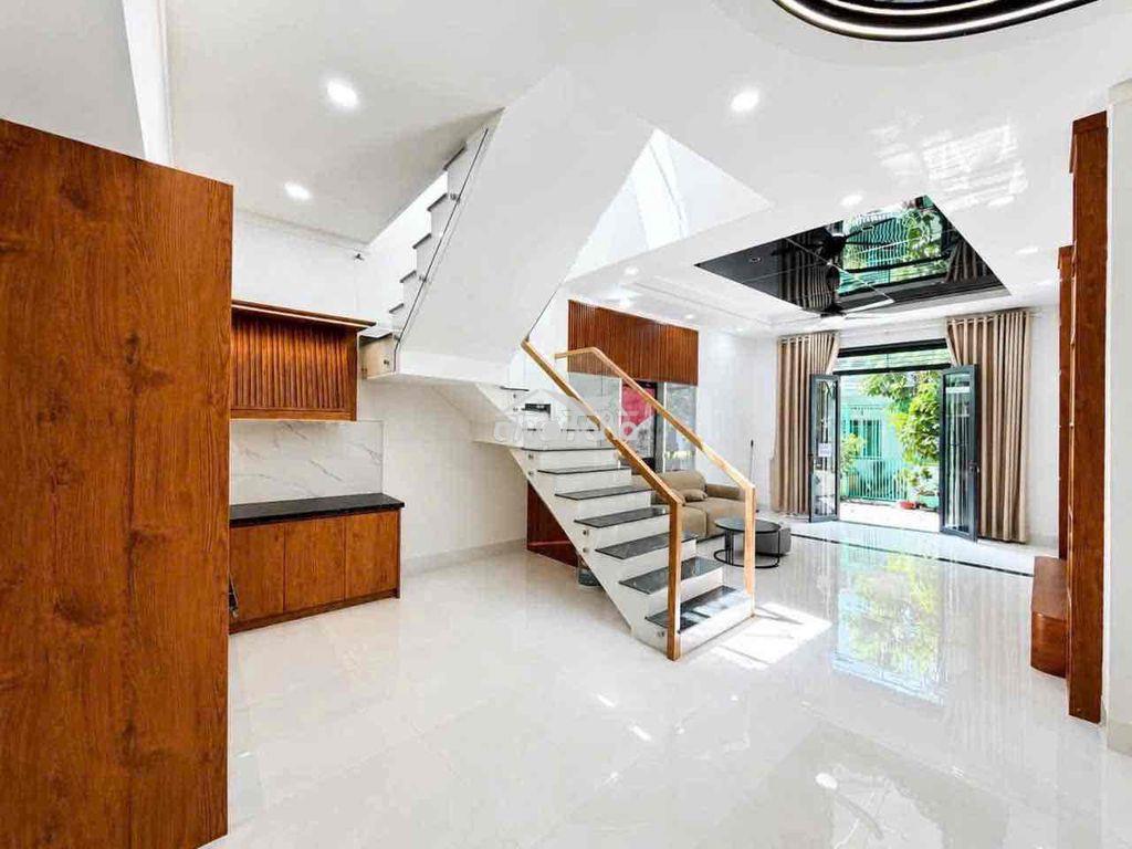 Nhà 1t1l đường ô tô, sổ riêng, thổ cư 3pn đã hoàn công trung tâm tp - 4