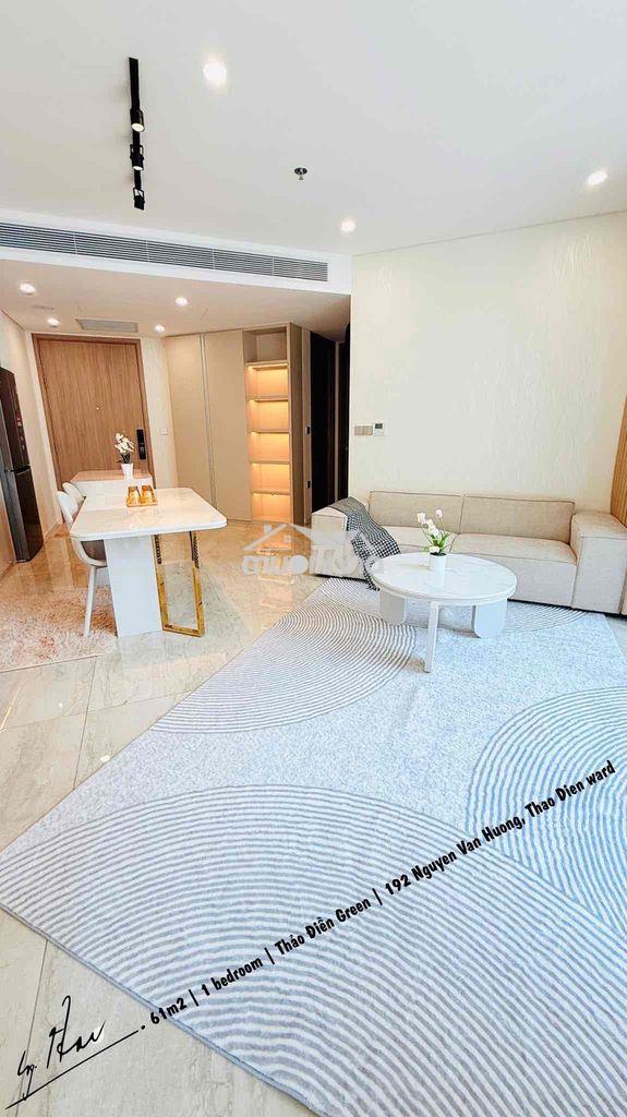 Cần cho thuê gấp căn hộ 1pn 62m2 thảo điền green quận 2 - 2