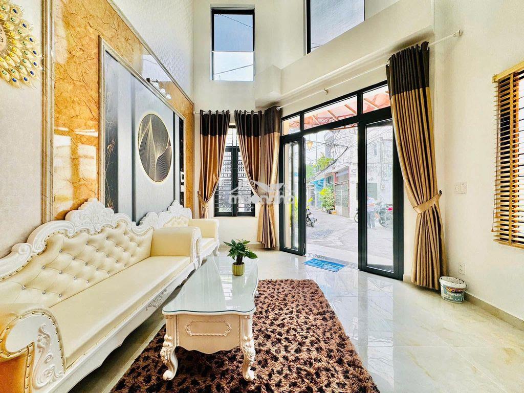 Nhà full nội thất💎hẻm xe hơi💎góc lê đức thọ p16💎 4x15m_4 lầu 4pn-3wc- - 2