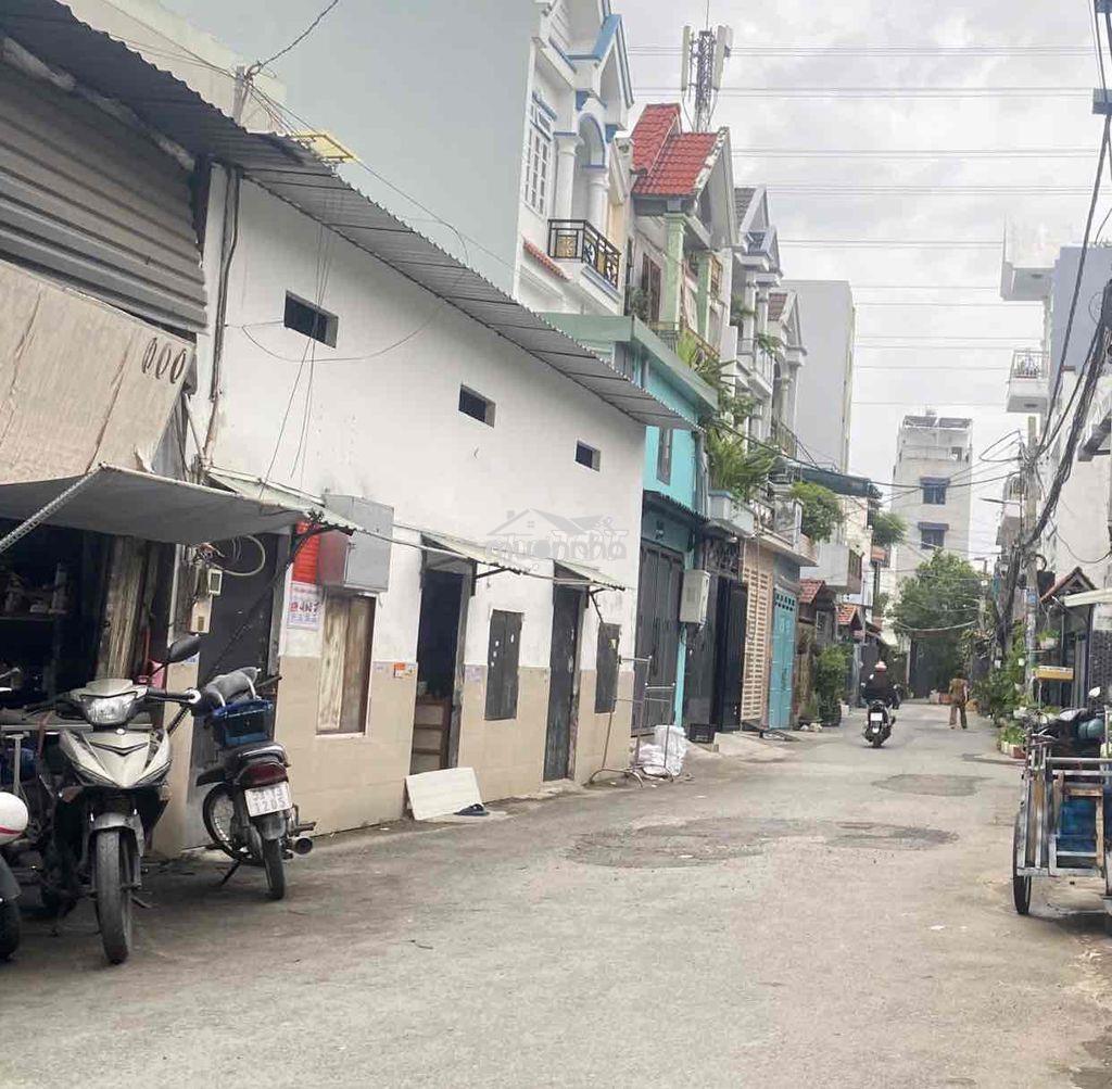 Nhà bán 54m2, hẻm nhựa xe hơi, 2 tầng, đường dương thị mười, gần bv - 3