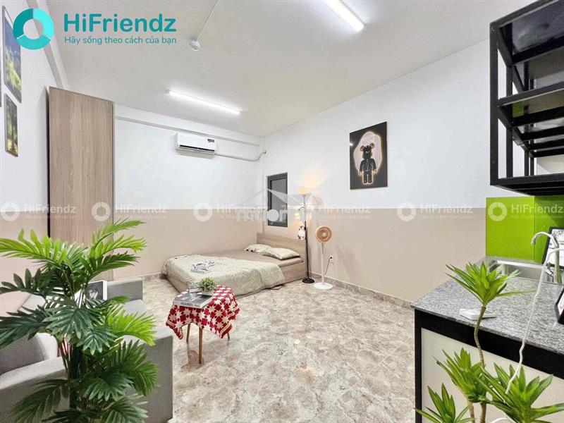 Phòng studio có sẵn nội thất ngay trung tâm gò vấp gần lotte mart