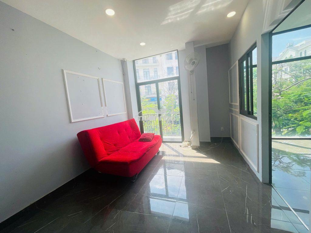 Cho thuê tầng 1 nhà phố vinhomes grand park có máy lạnh, ngăn phòng - 3
