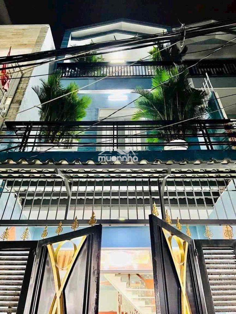 Cho thuê nhà 4x12m 2lầu 4pn full nội thất đường số 59