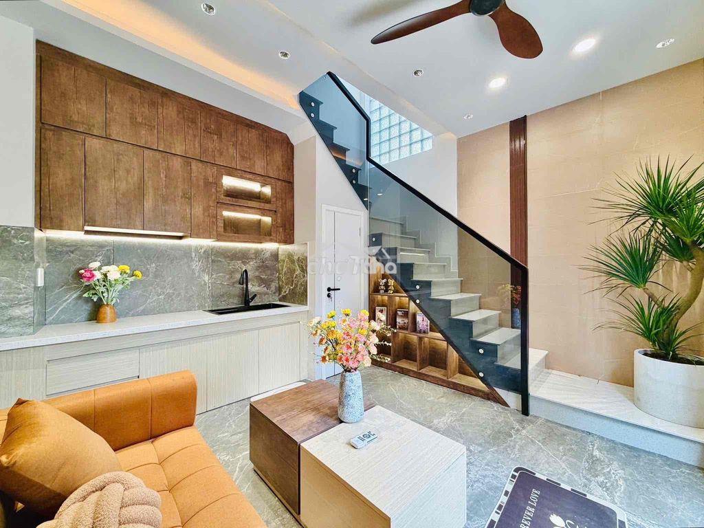 Mini house 20m2 2lầu 2pn 3wc full nt nguyễn duy cung - 4