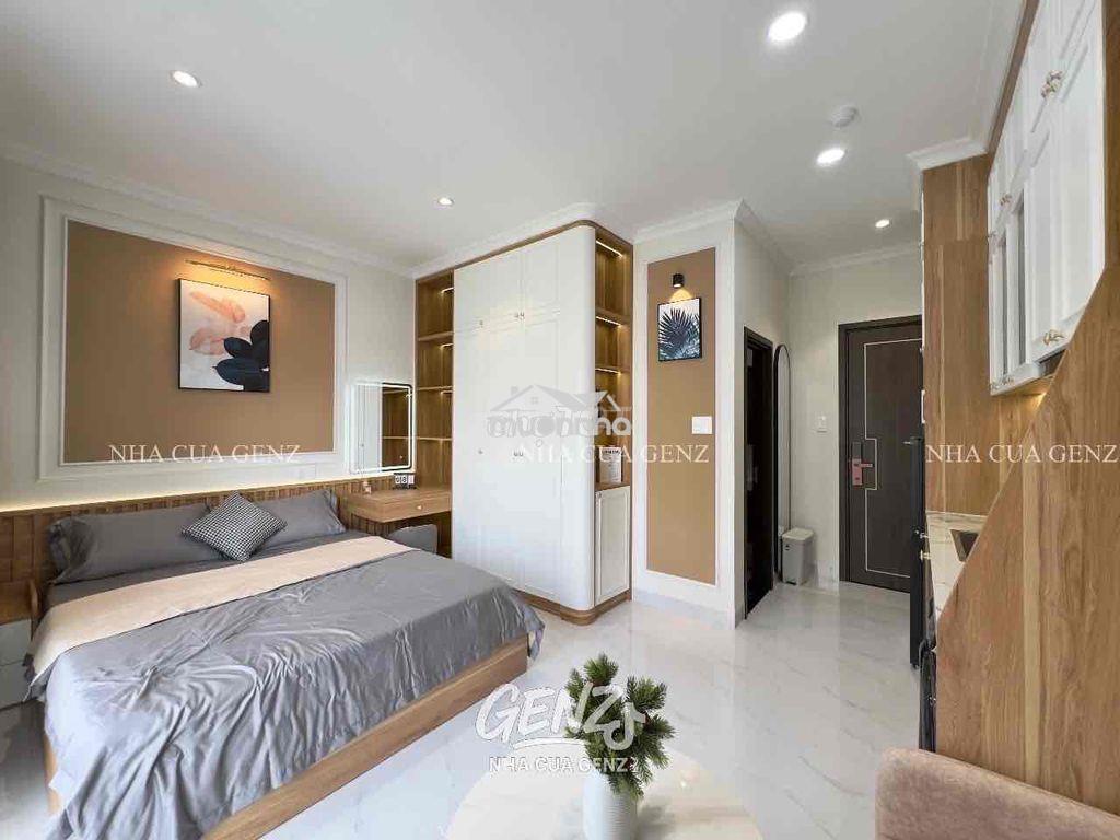 Cho thuê căn hộ full nội thất ban công - 2